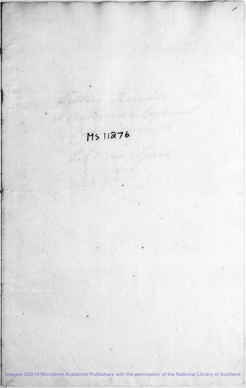 View document: Bound letters and papers re. the Board of Control, Feb-Jul, 1806.