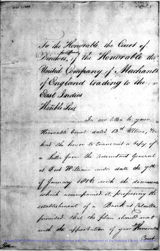View document: Letters Relating to Patronage, 1806-1807.