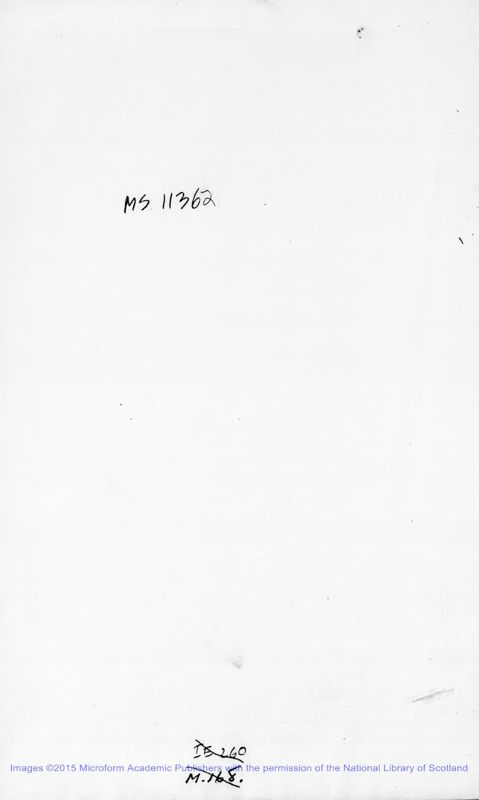 View document: Bound correspondence concerning the peerage and patronage, 1806-1813.