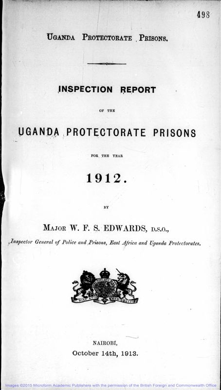 View document: Prisons (Treatment of Offenders), 1912-1944.