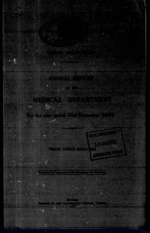 View document: Medical, 1951-1961.