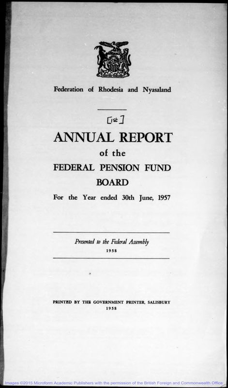 View document: Federal Pension Fund Board, 1956-1962.