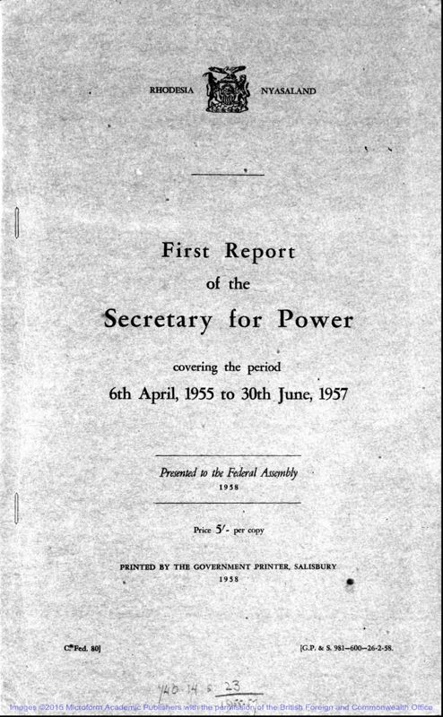 View document: Power, 1955-1960.
