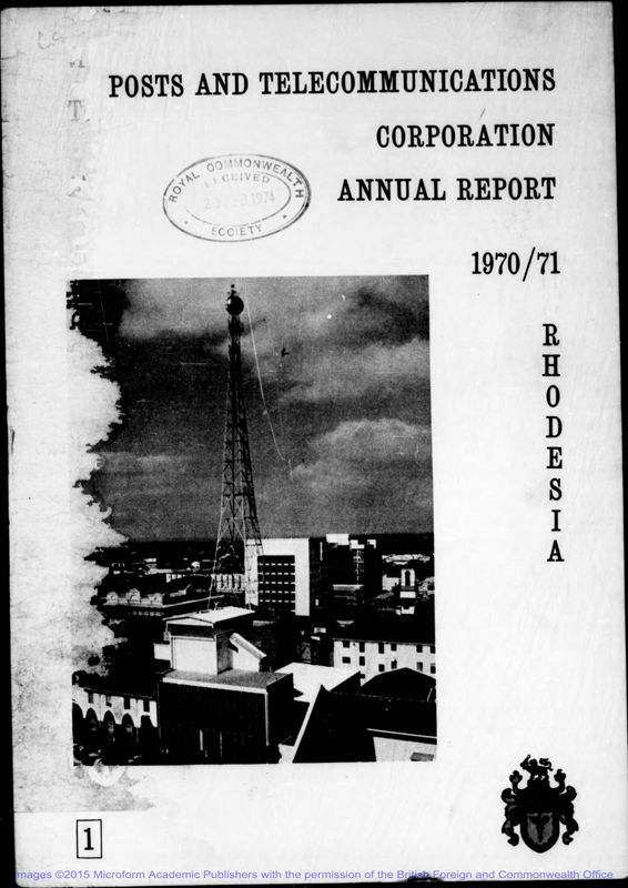 View document: Posts and Telecommunications Corporation, 1970-1980.