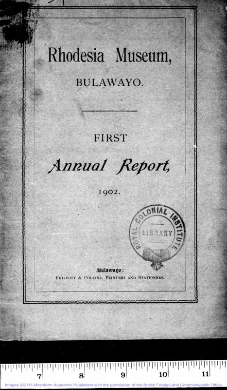 View document: National Museum, 1902-1940.