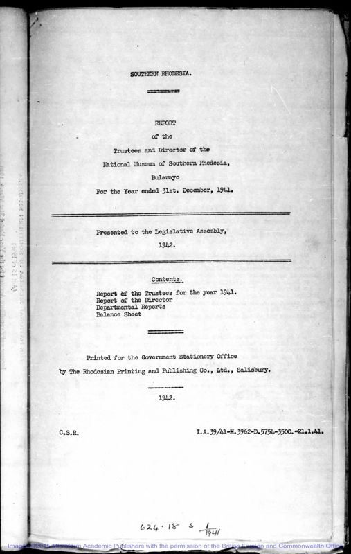 View document: National Museums, 1941-1971.