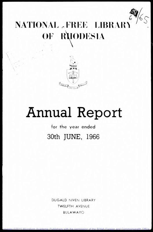 View document: National Free Library, 1965-1980.