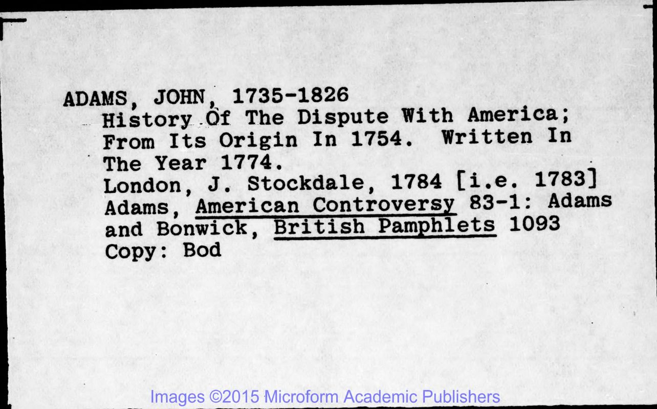 View document: 1783, Part 01.