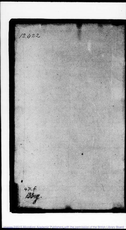 View document: Henry Barham's 'Civil History of America, 1721'.