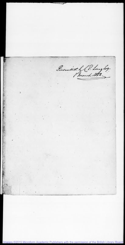 View document: Papers on the French West Indies in relation to the British West Indies, 1701-1781.