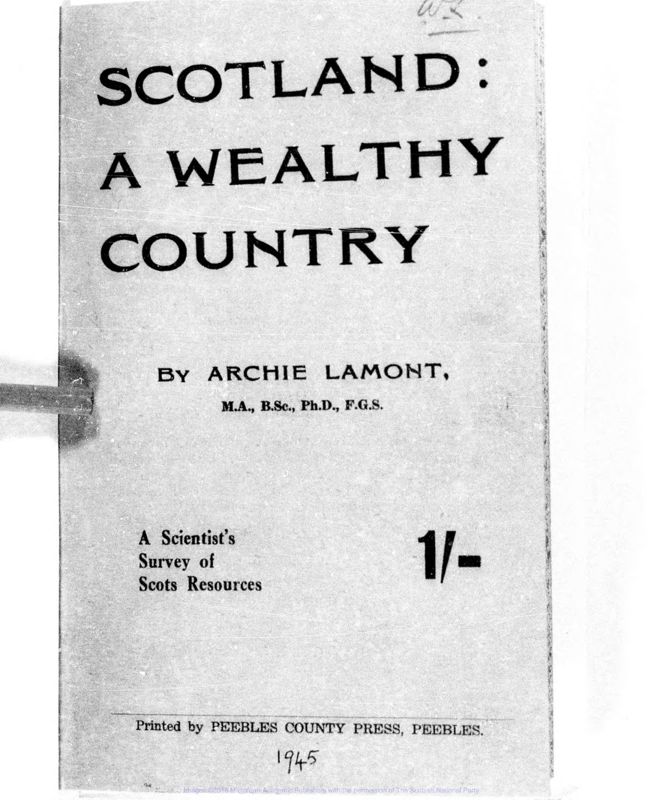 View document: Lamont, Archie, 1933-1954.