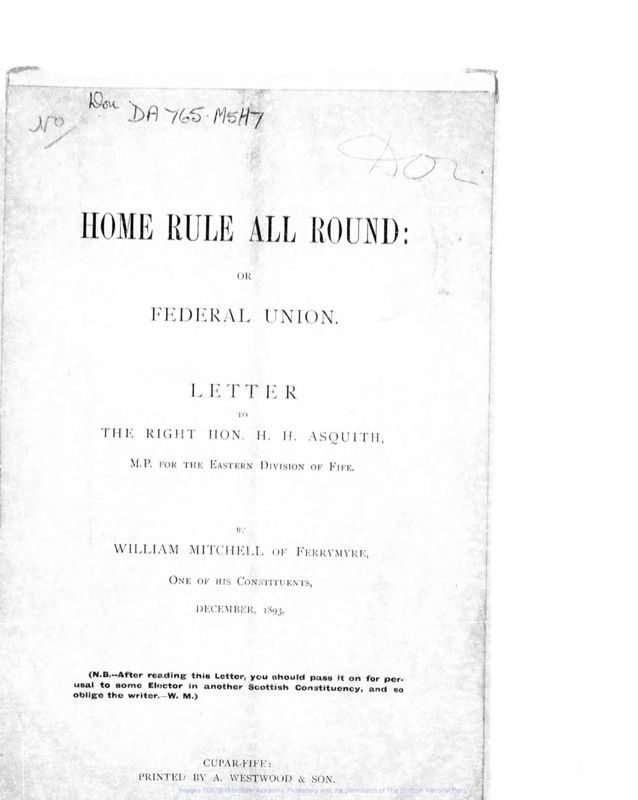 View document: Mitchell, William, 1886-1894.
