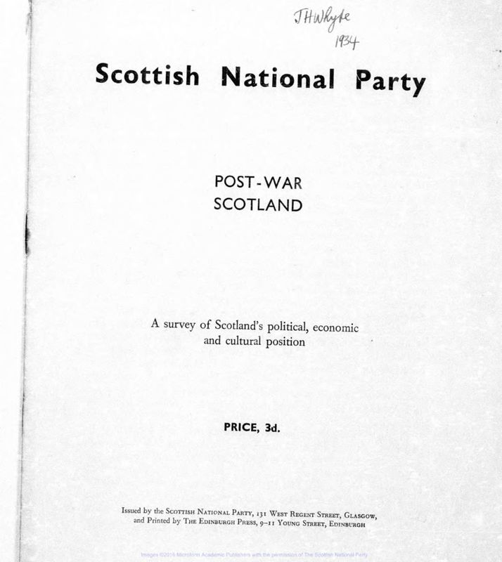 View document: Scotland, 1934-1959.