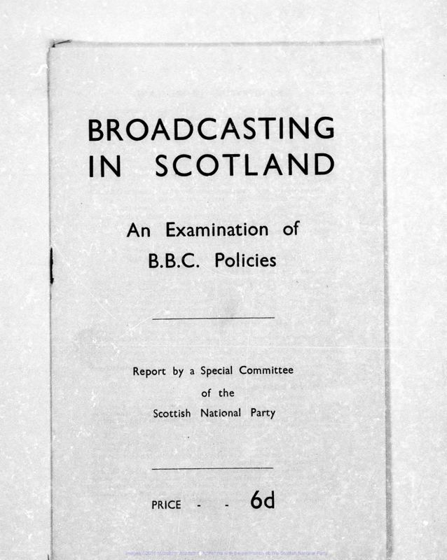 View document: Assorted SNP Pamphlets, 1938-1970.
