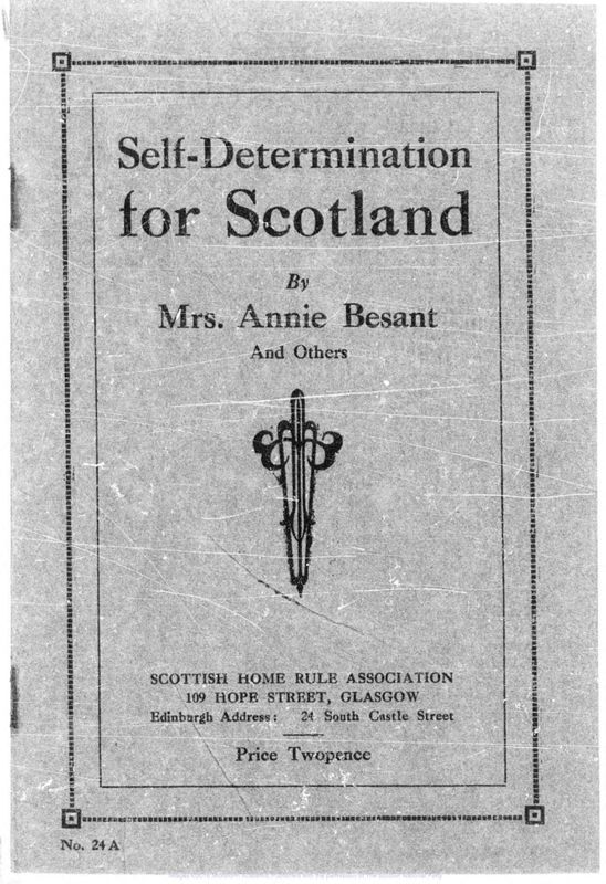 View document: Self-Government for Scotland, 1892-1969.