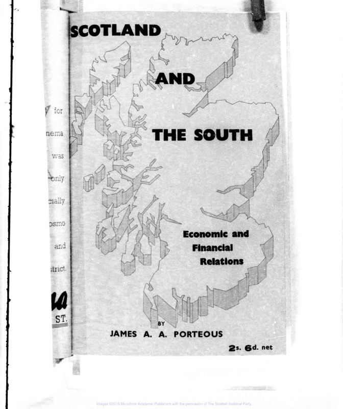 View document: Scotland's Relationship with the UK, 1945-1969.