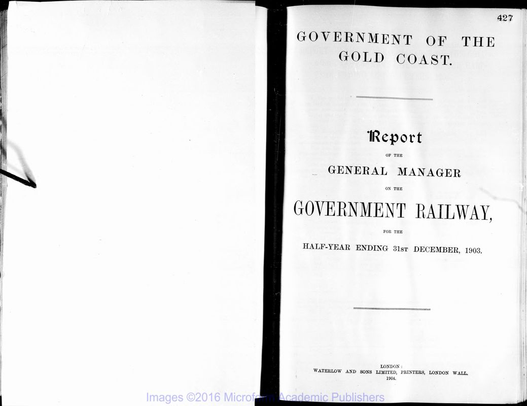 View document: Railway, 1903-1919.
