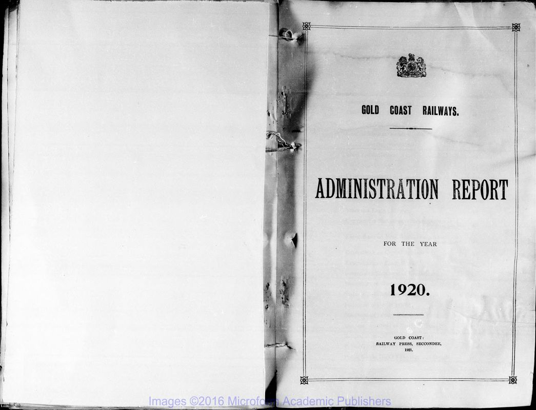 View document: Railway, 1920-1930/31.