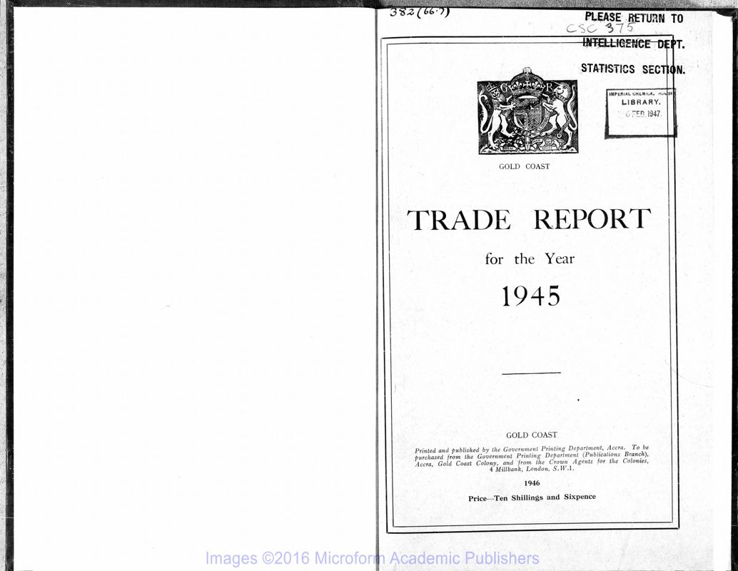 View document: Trade, 1945-1951.