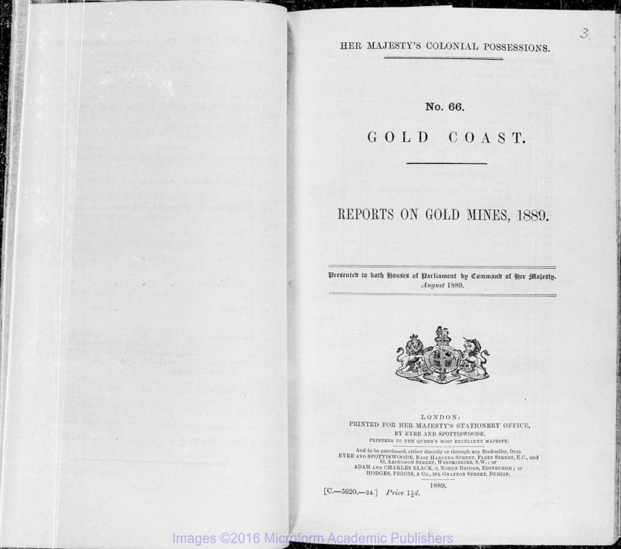 View document: Mines and Mining, 1889-1956.