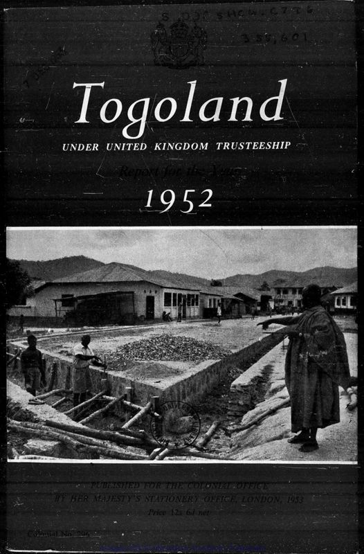 View document: Togoland, 1952-1955.