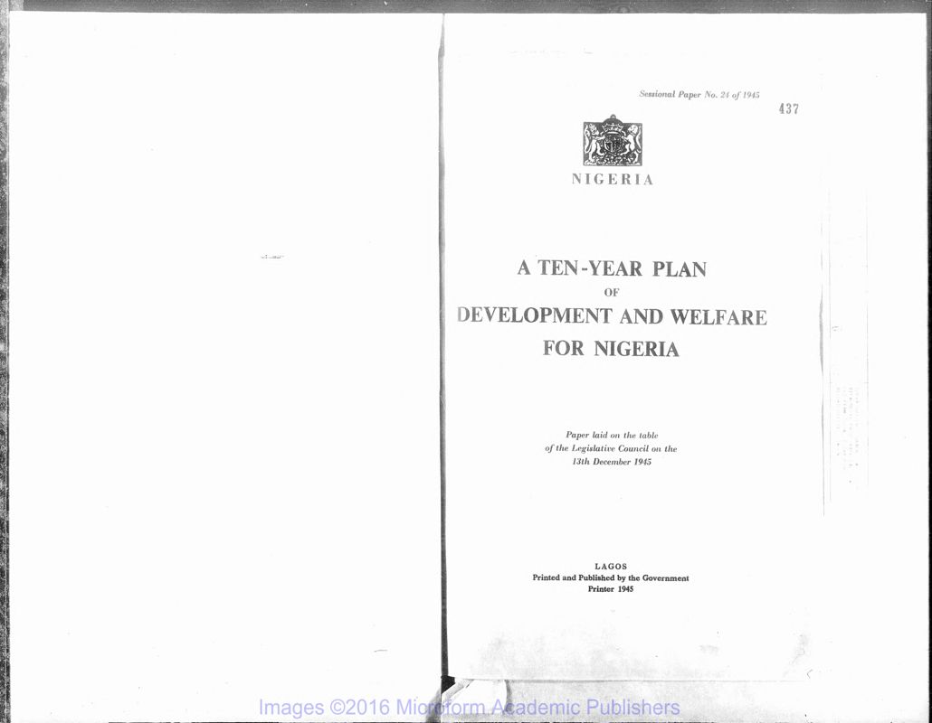 View document: Development and Development Boards, 1945-1960.