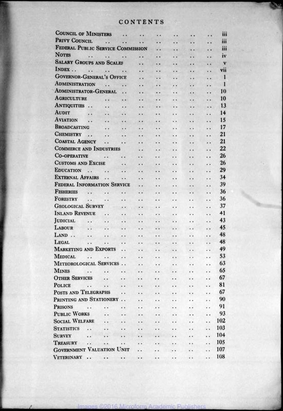 View document: Staff Lists, 1956-1960.