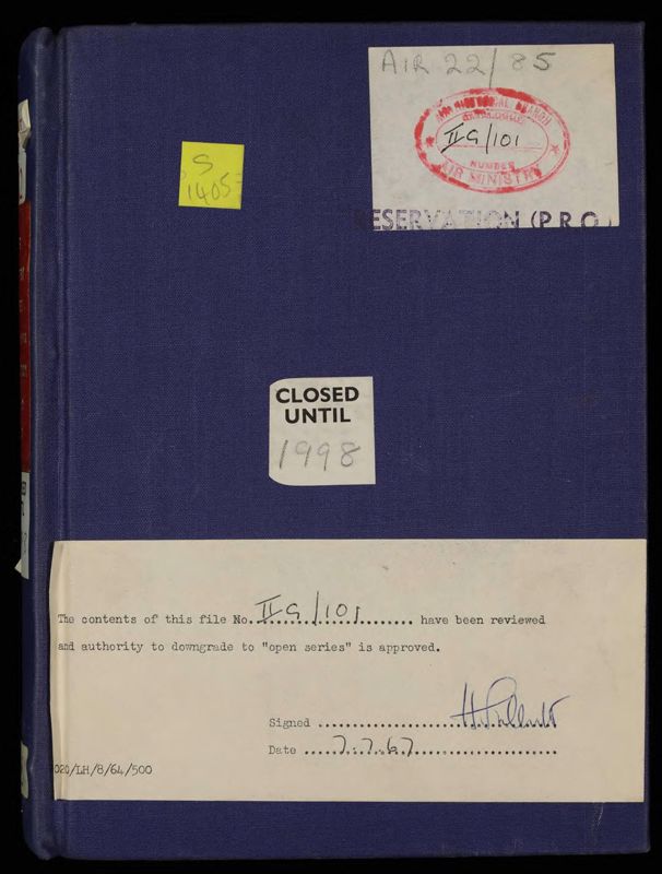 View document: Royal Air Force: Secret Intelligence, Jan 1947-Dec 1947.