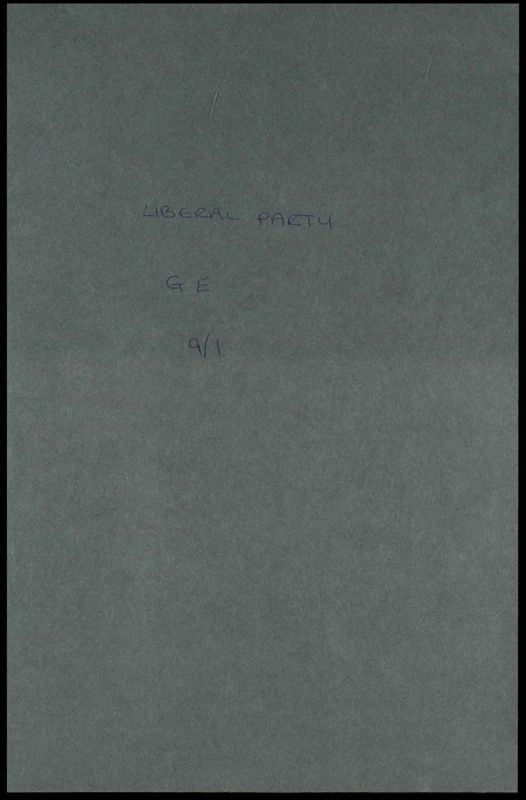 View document: Election materials and media, 1945-1951.