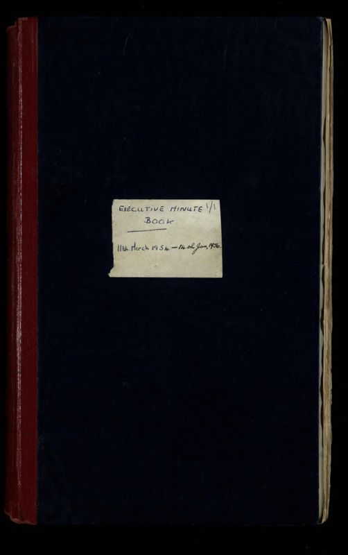 View document: National Executive Committee, 1954-1976.