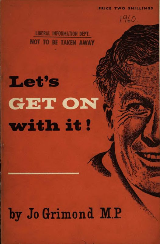 View document: Liberal Party policy documents, 1959-1972.