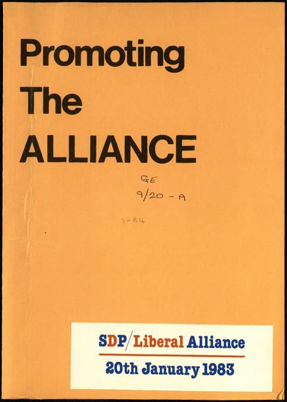 View document: General Election coverage and review, 1983.