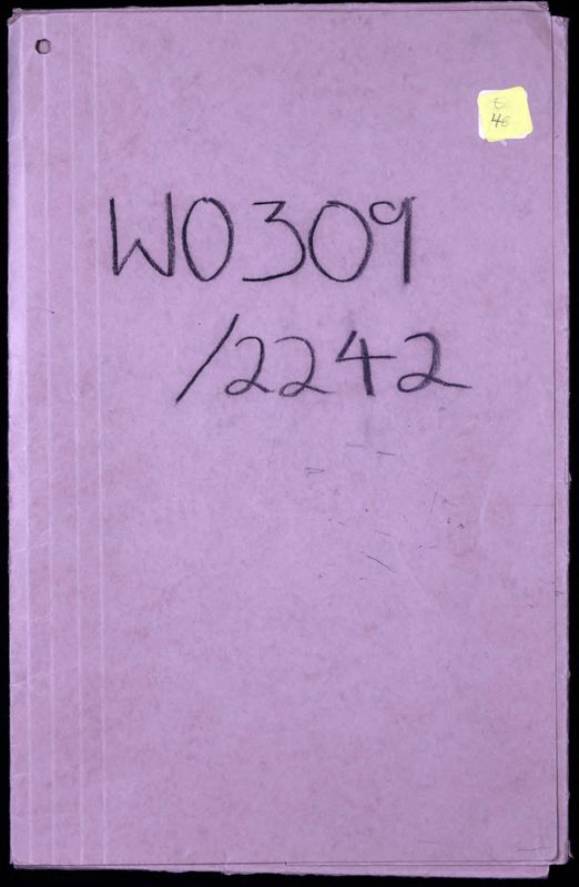 View document: General correspondence regarding medical war crimes, 1945-1948.