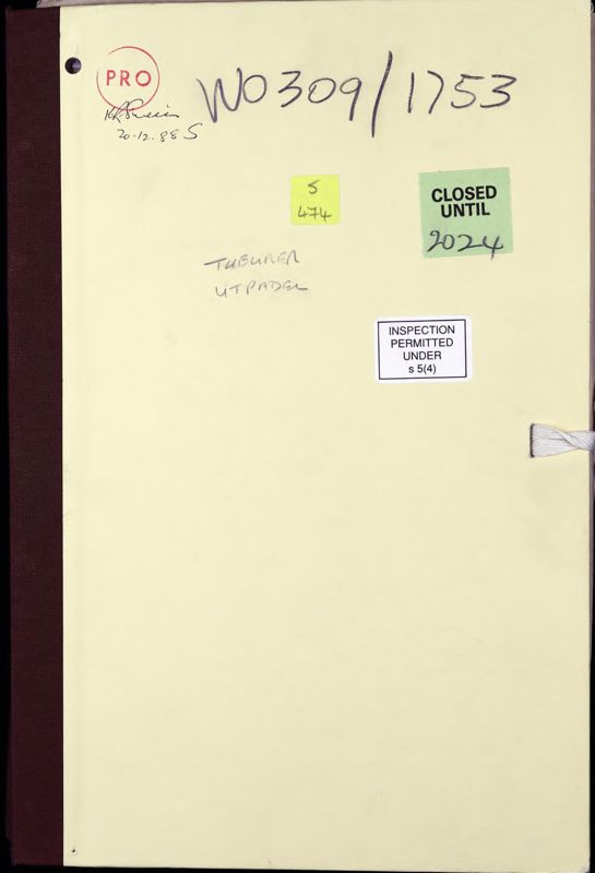 View document: War Criminals, T, 1945-1948.