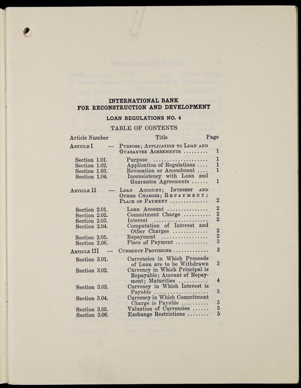 View document: TS 27/1369 - International Bank and Monetary Fund: loan agreements and Loan Regulation No. 4., 01/01/1951 - 31/12/1951.