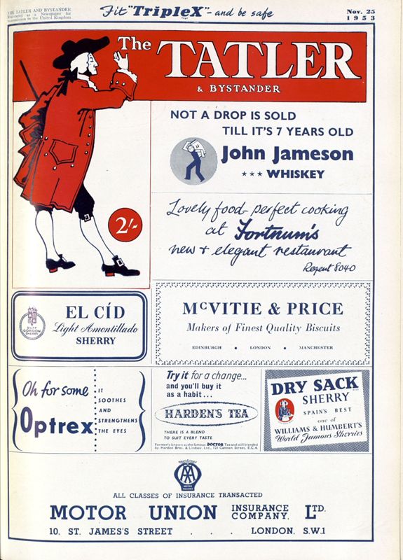 View document: 25th November 1953.