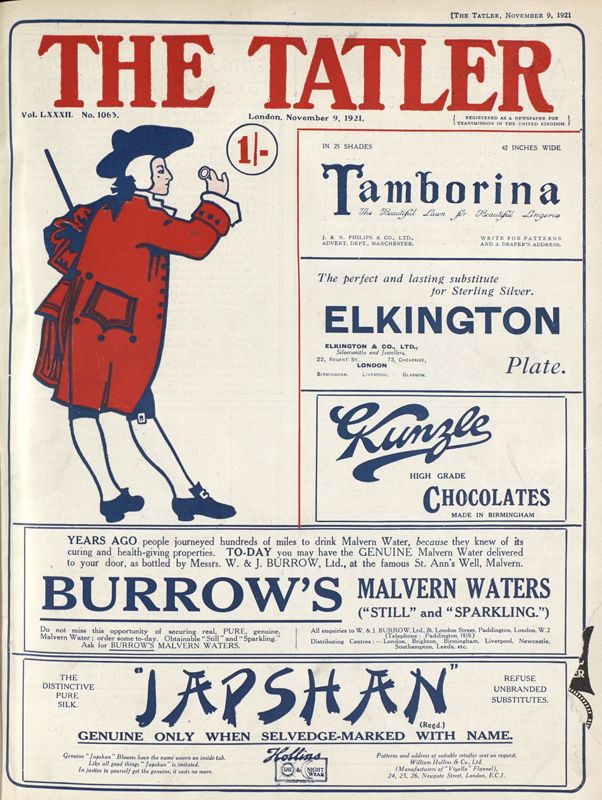 View document: 9th November 1921.