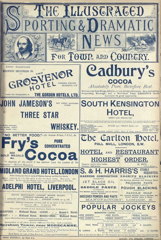 View document: 1st December 1900.