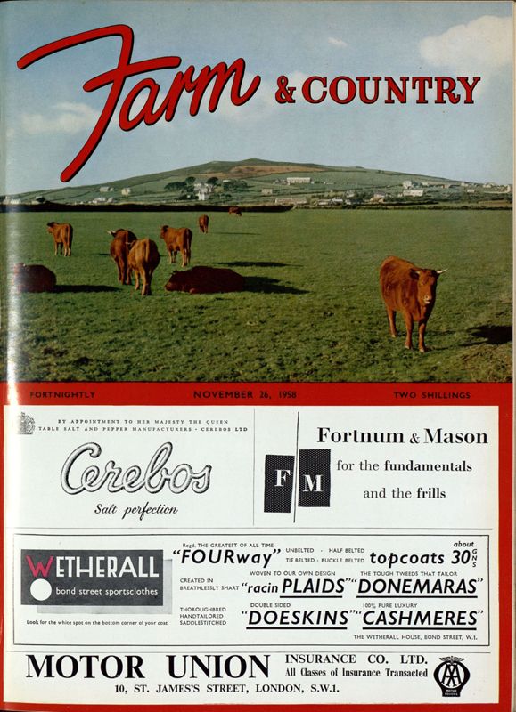 View document: 26th November 1958.