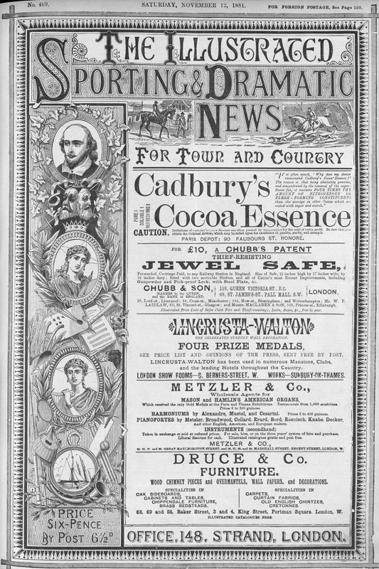 View document: 12th November 1881.