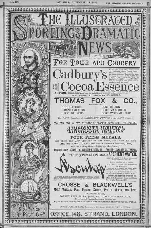 View document: 19th November 1881.