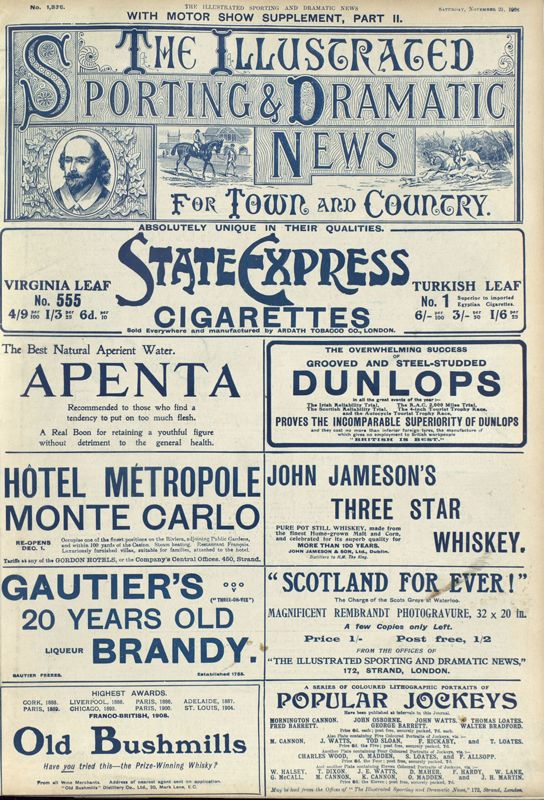 View document: 21st November 1908.