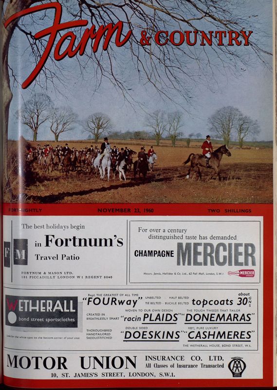 View document: 23rd November 1960.