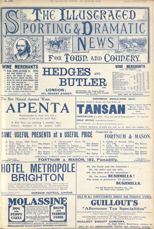 View document: 2nd December 1911.