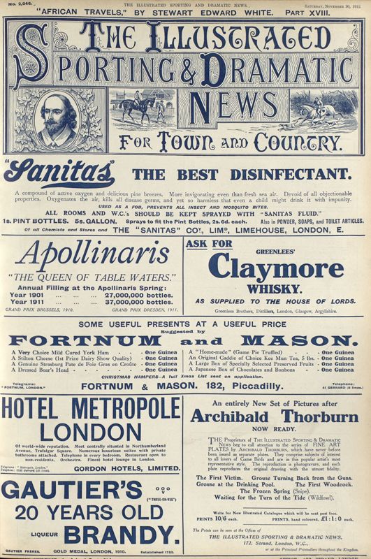 View document: 30th November 1912.