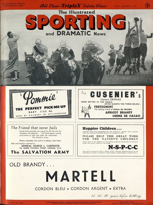 View document: 1st December 1939.