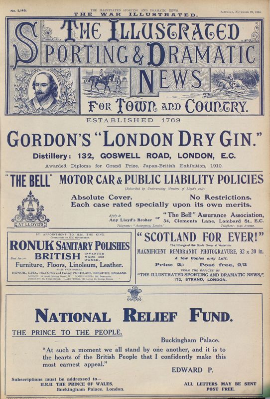 View document: 21st November 1914.