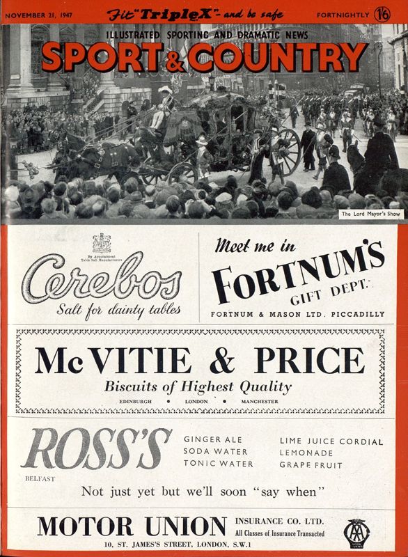 View document: 21st November 1947.