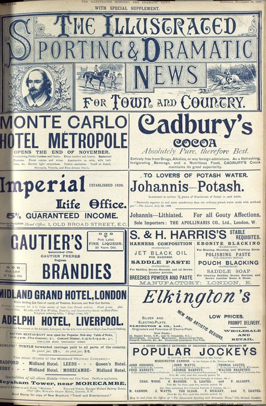 View document: 18th November 1899.