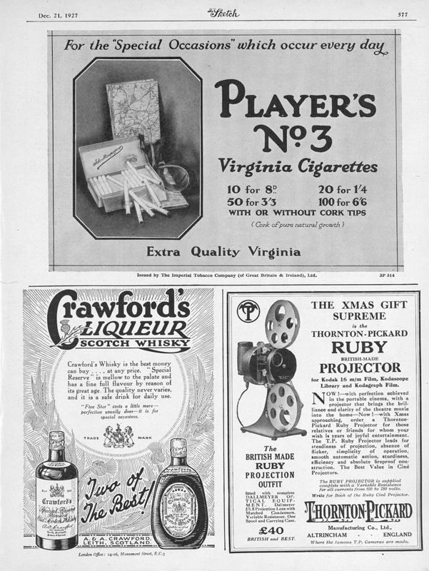 View document: 21st December 1927.